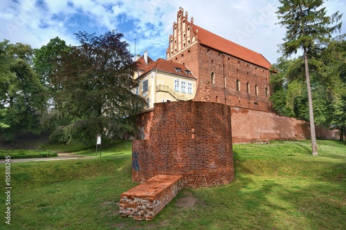 Castle in Olsztyn