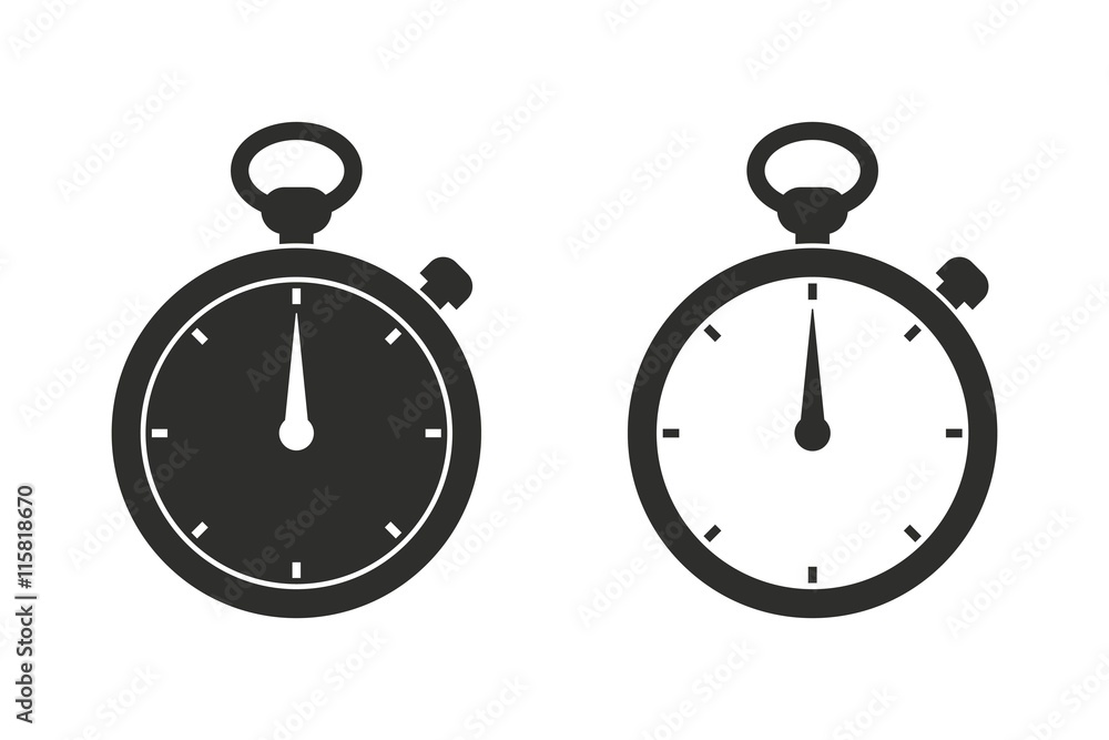 Stopwatch - vector icon. Stopwatch - vector icon.