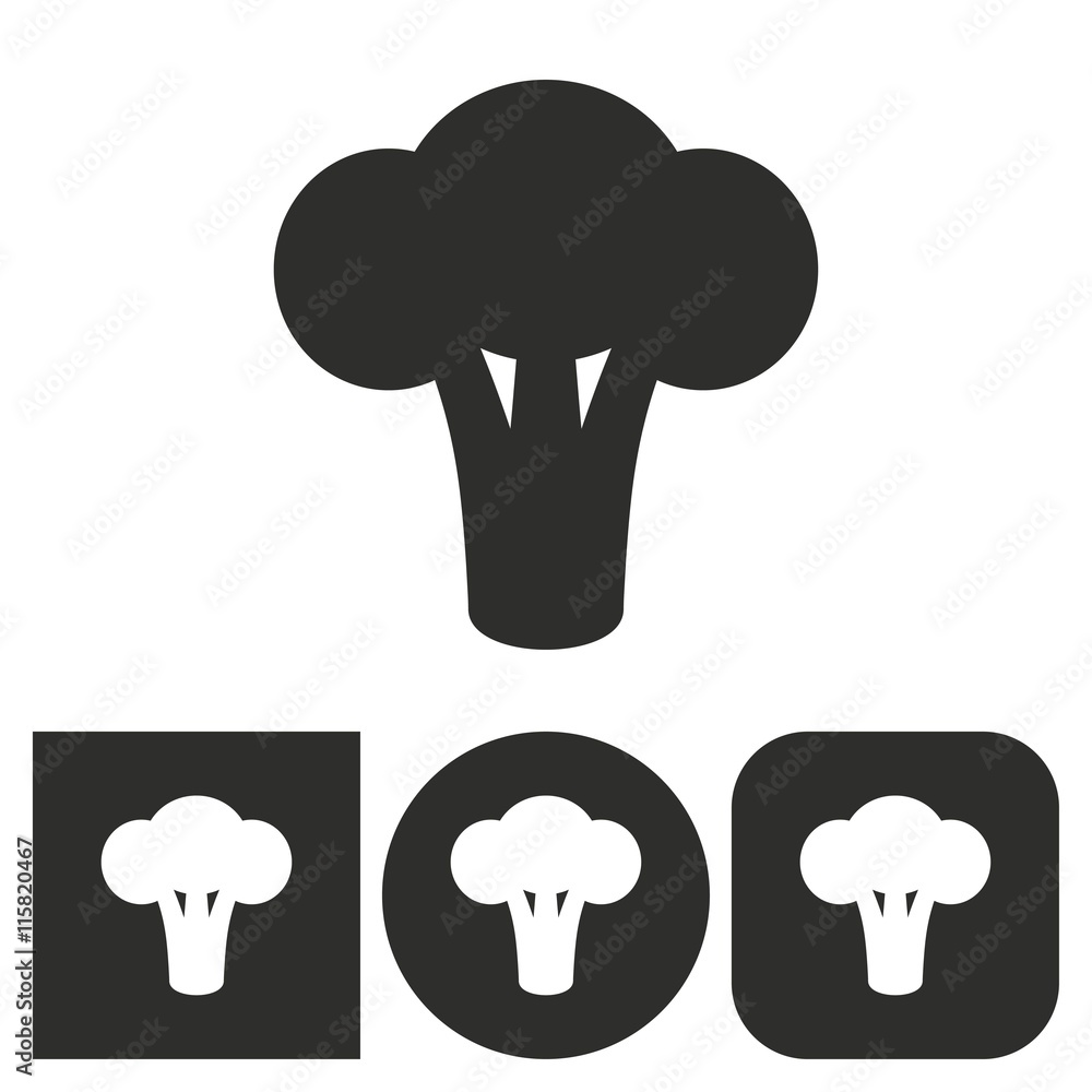 Broccoli - vector icon. Broccoli - vector icon.