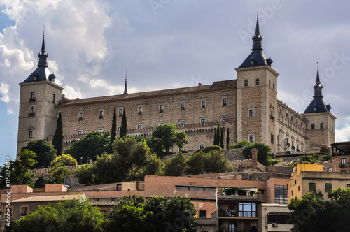 Renaissance architecture, view of the Alcazar in Toledo, Spain