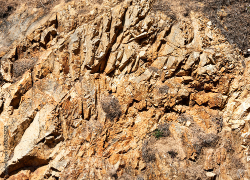 Close-up of a rock texture