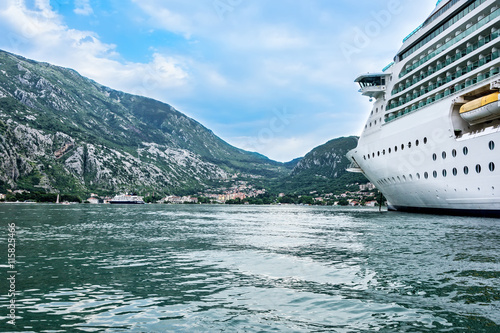 Cruise Ship in Kotor, Montenegro