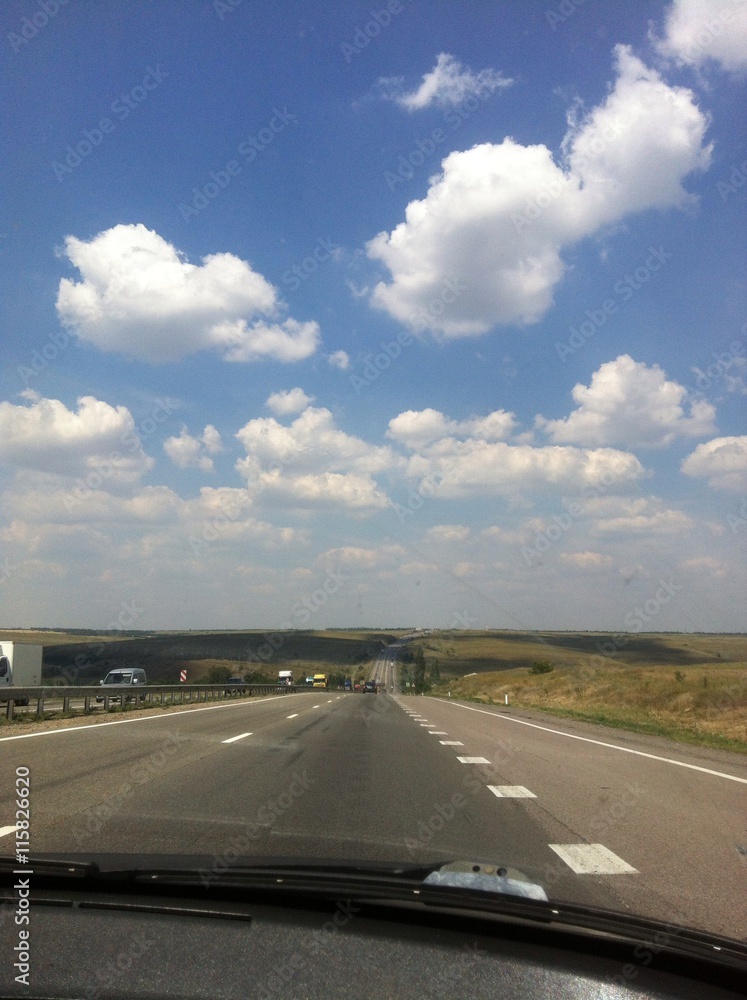 Fototapeta premium дорога на ростов