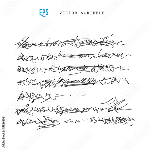 unidentified abstract handwriting scribble