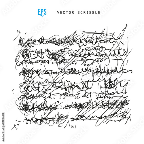 unidentified abstract handwriting scribble