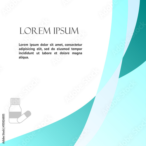Abstract Medical Background - Flyer Template