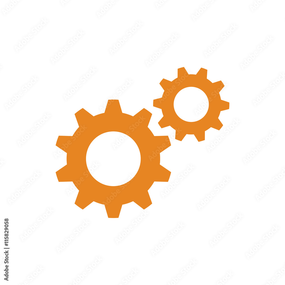 icon business orange