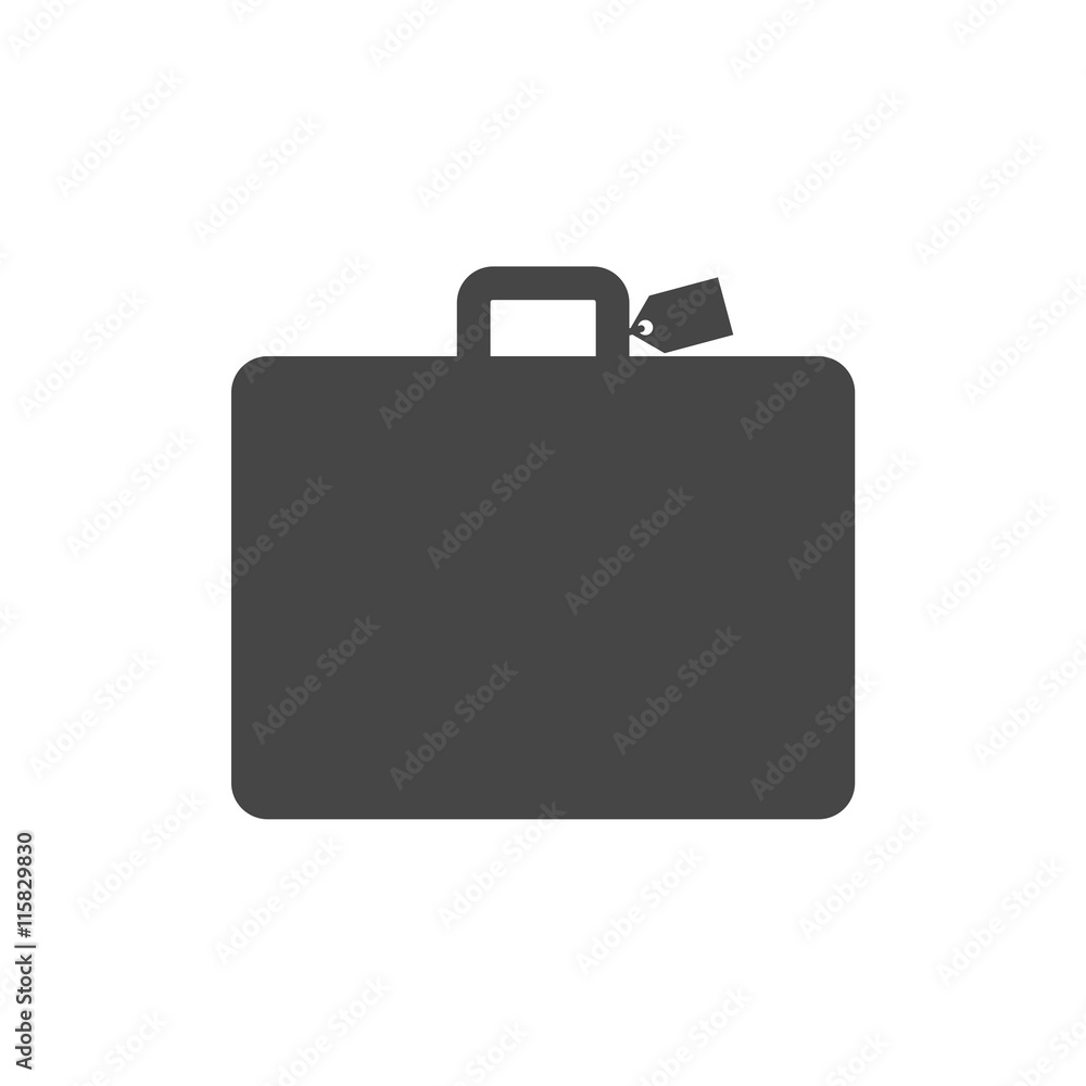 Luggage symbol, Bag tourist web icon Luggage symbol, Bag tourist web icon