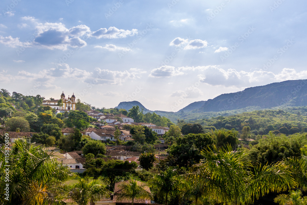 Obraz premium City of Tiradentes - Minas Gerais, Brazil