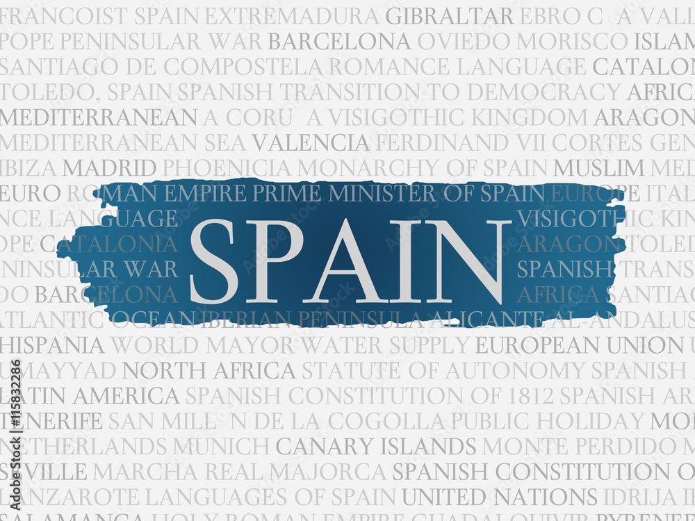 Spain - obrazy, fototapety, plakaty 