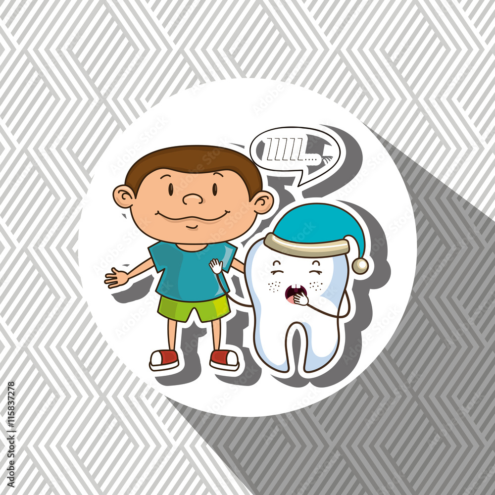 child with tooth isolated icon design, vector illustration graphic child with tooth isolated icon design, vector illustration graphic