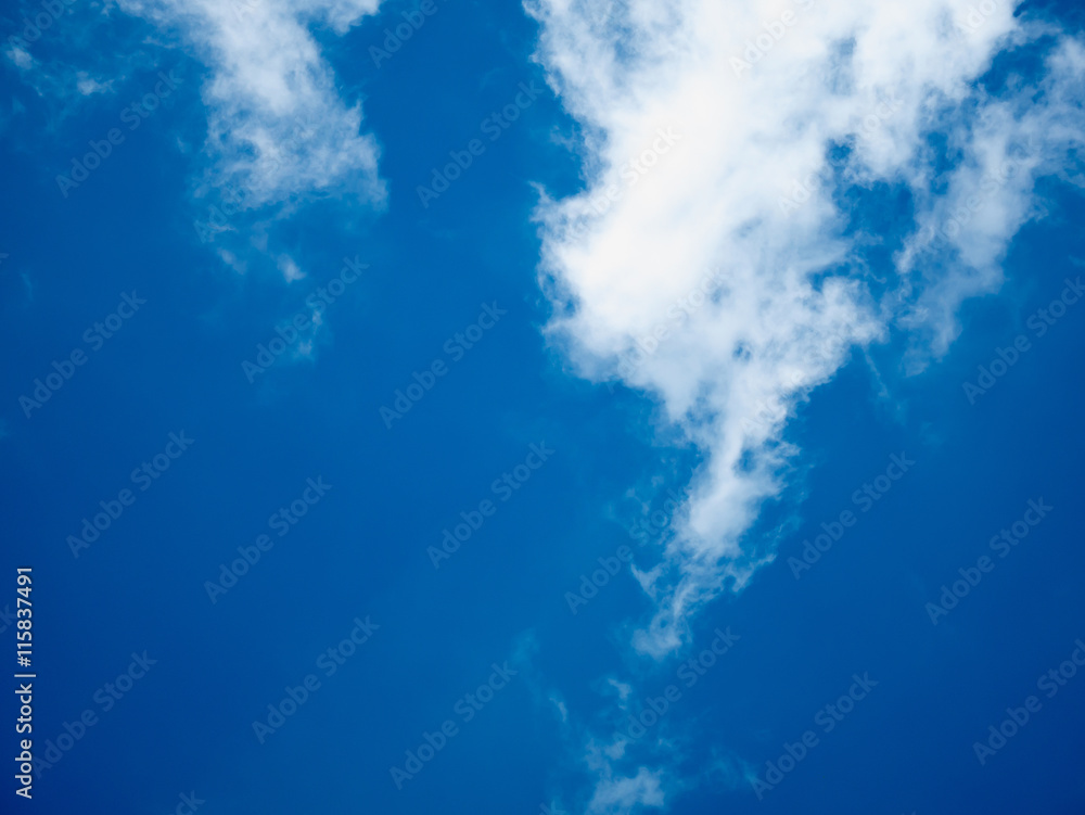 Obraz premium blue sky with cloud