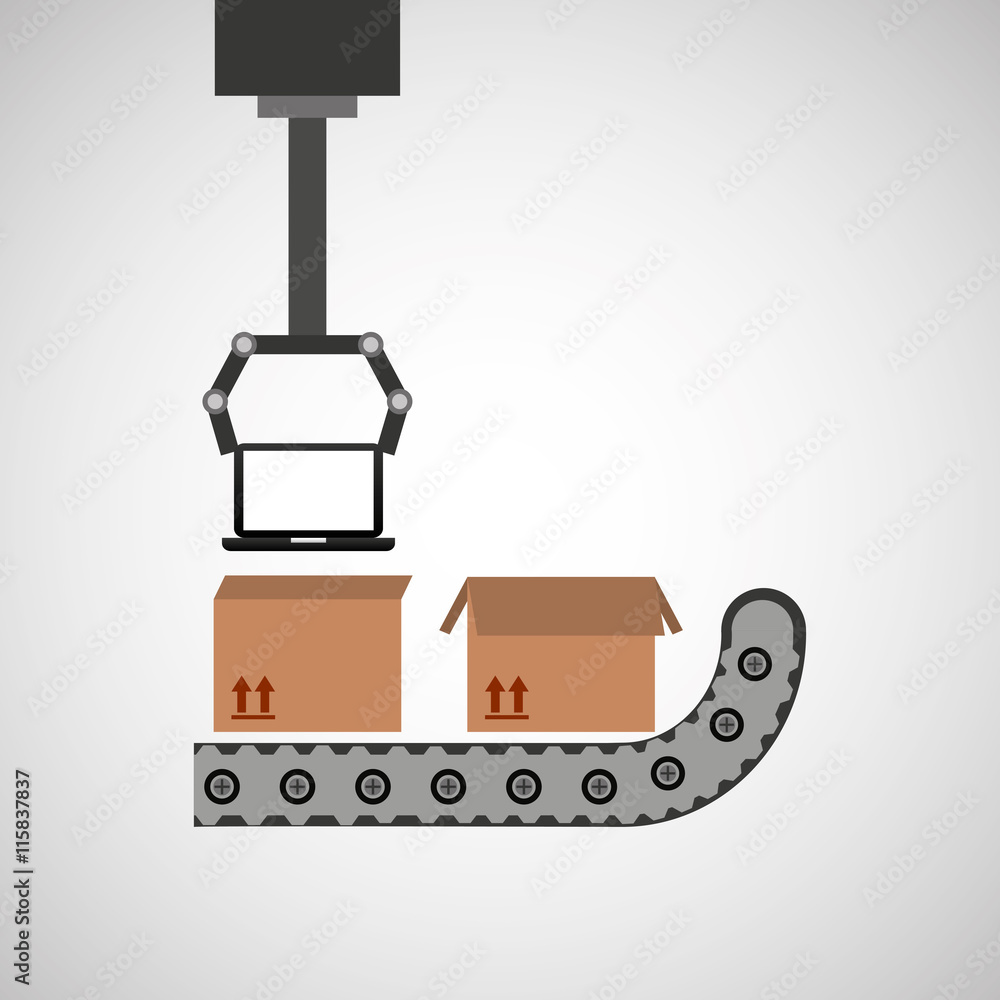 Fototapeta premium robot technolgy machine