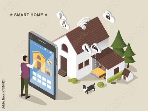 Smart home concept