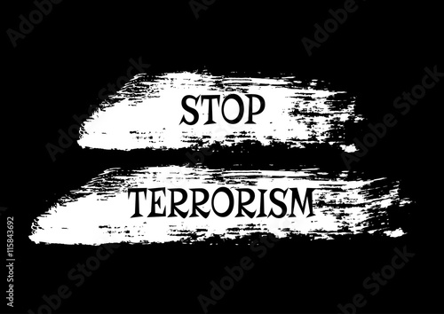 Strokes with text on black background