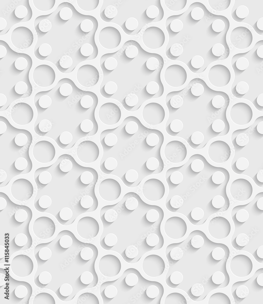 Seamless Snowflake Pattern Seamless Snowflake Pattern