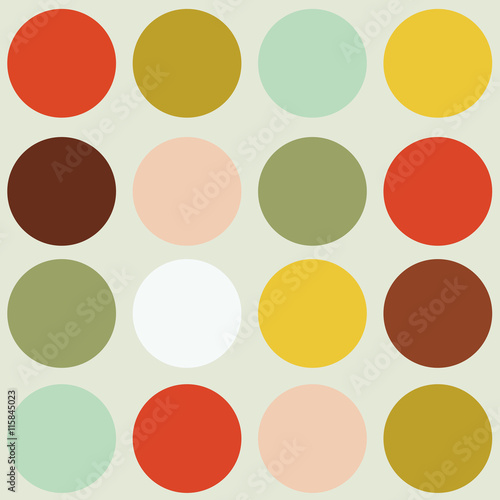 scandinavian geometric modern seamless pattern