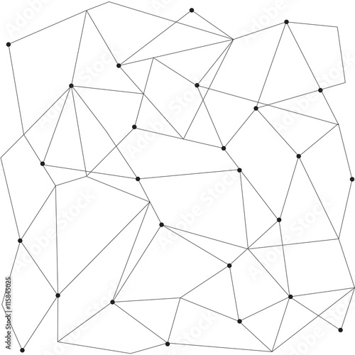 Plakat skandynawski geometryczny nowoczesny wzór