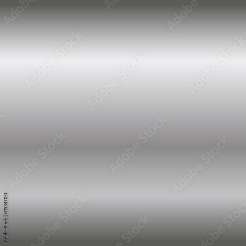 Silver texture seamless pattern. Light realistic, shiny, metallic empty horizontal gradient template. Abstract metal decoration. Design wallpaper, background, wrapping, fabric etc Vector Illustration.