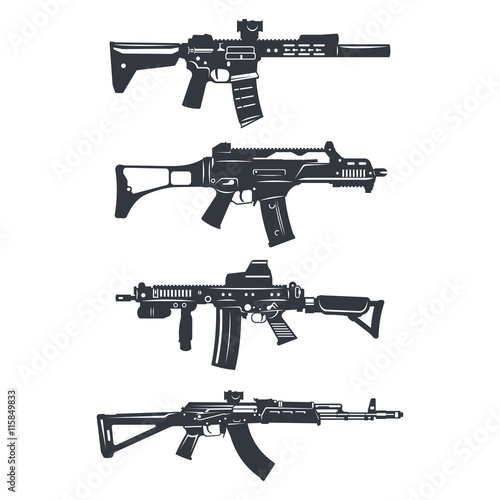 weapon rifle set3