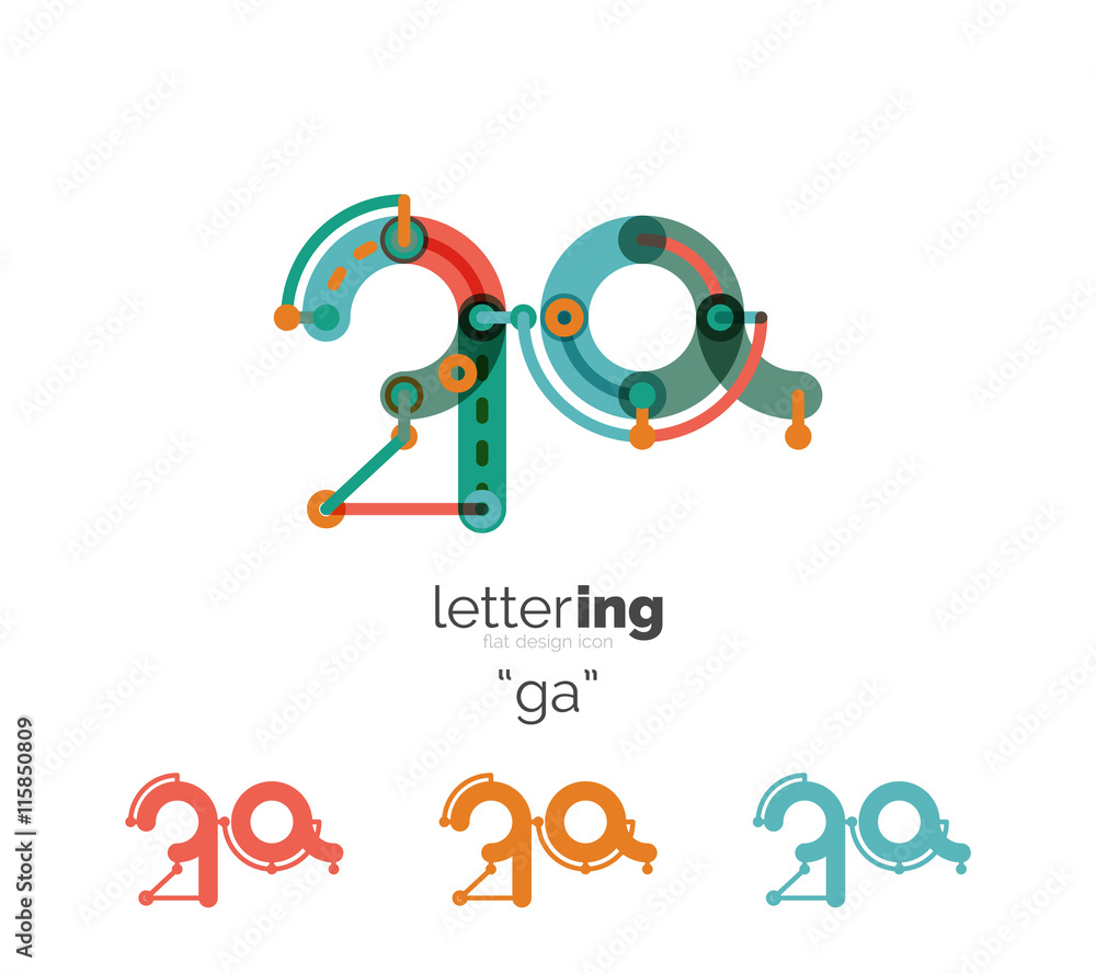 Letters logo icon Letters logo icon
