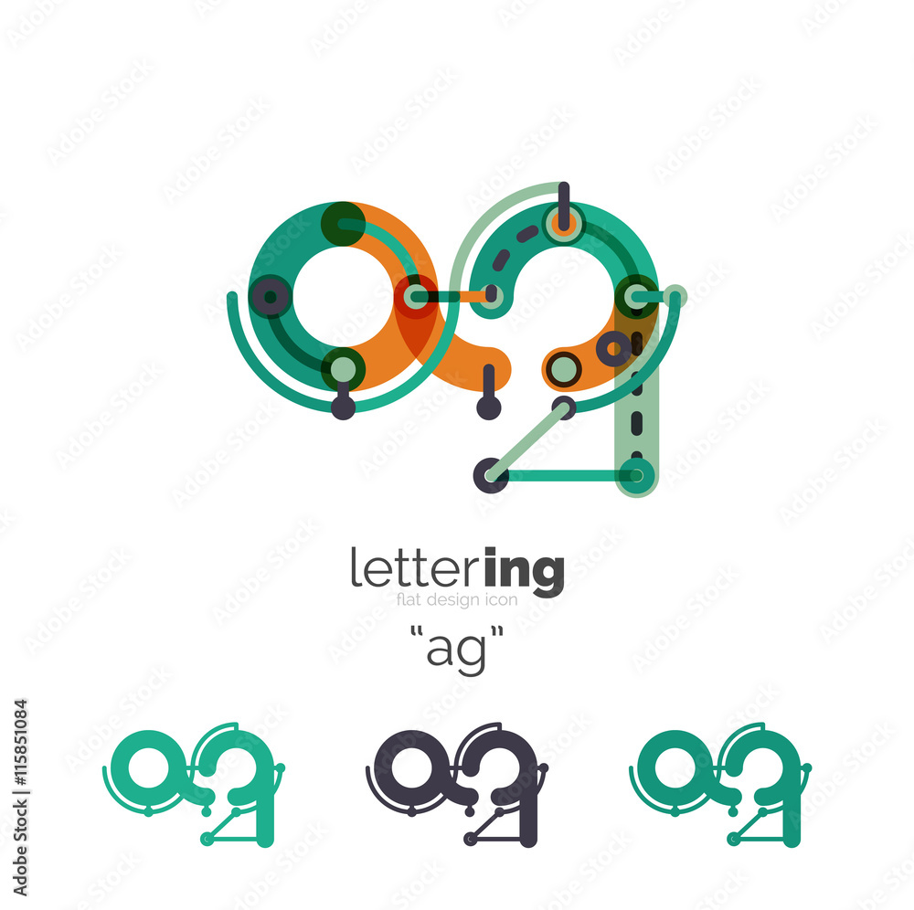 Letters logo icon Letters logo icon