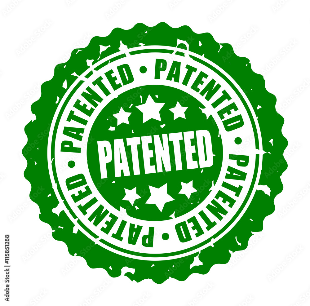 Vector round stamp PATENTED Vector round stamp PATENTED