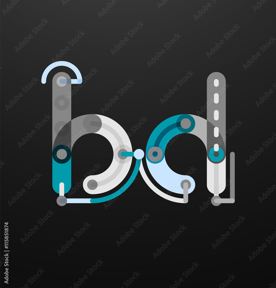 Company branding logo of initial letters Company branding logo of initial letters