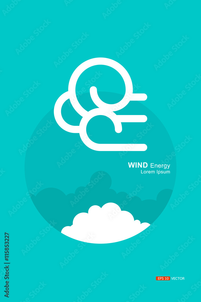 Wind Energy, Agent, meaning, symbols, logos, trademarks, Vector eps 10 Wind Energy, Agent, meaning, symbols, logos, trademarks, Vector eps 10