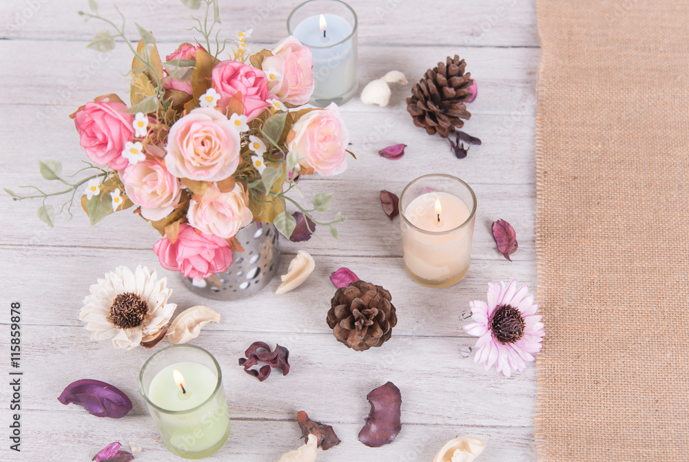 still life interior decoration pink rose flower in a vase still life interior decoration pink rose flower in a vase