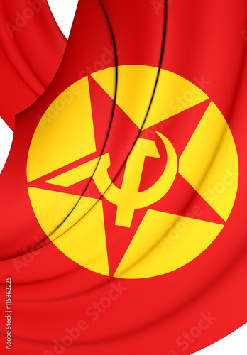 Flag of Revolutionary People's Liberation Party-Front (DHKP/C) photo