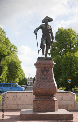 Gatchina. Monument to Paul I.