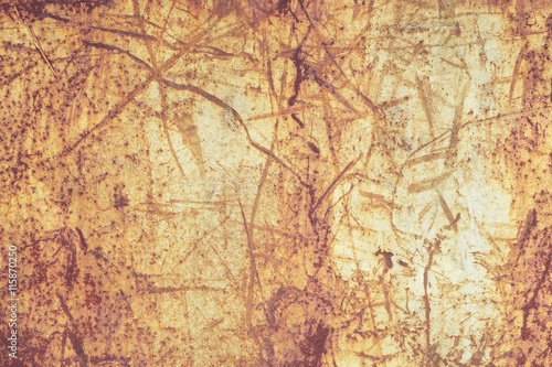 rusty metal background. vintage retouch of image