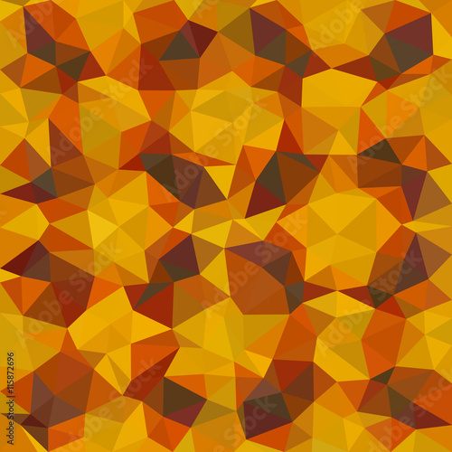 Kaleidoscopic low poly triangle style vector mosaic background