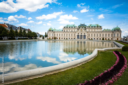 landmark Belvedere is a historic building complex in Vienna Aust