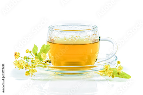 Healthy Tea with linden