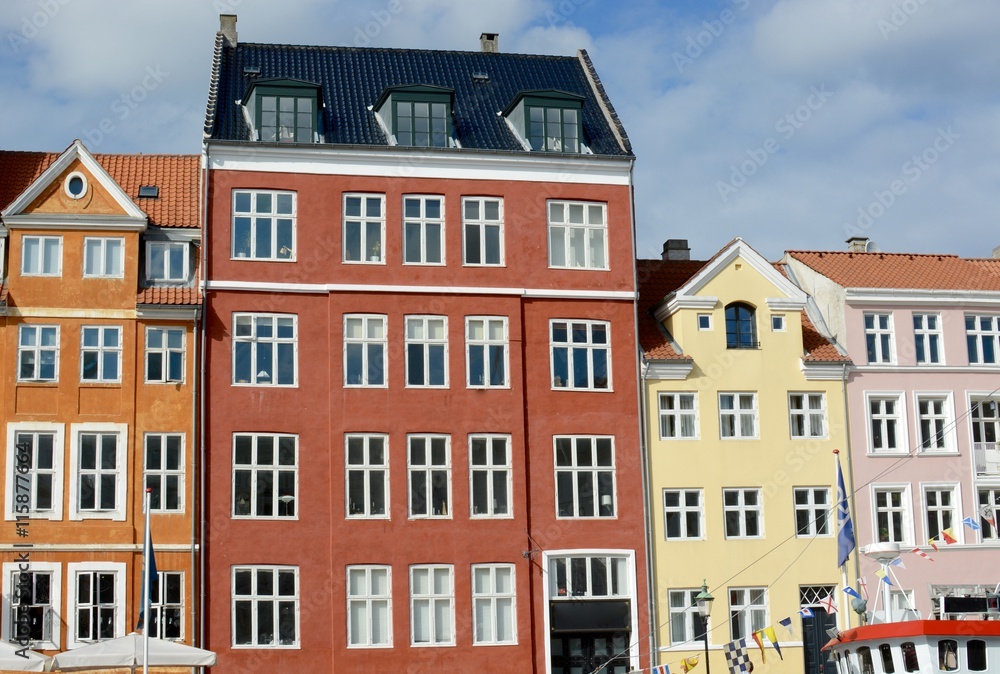 Nyhavn townhouses Copenhagen, Denmark
