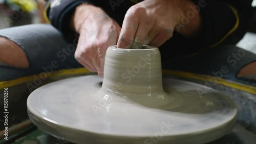 Pottery wheel photo