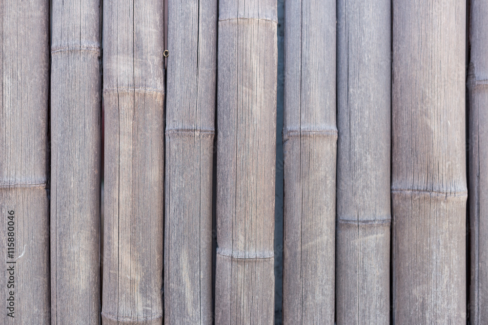 Old brown bamboo wall pattern texture Old brown bamboo wall pattern texture