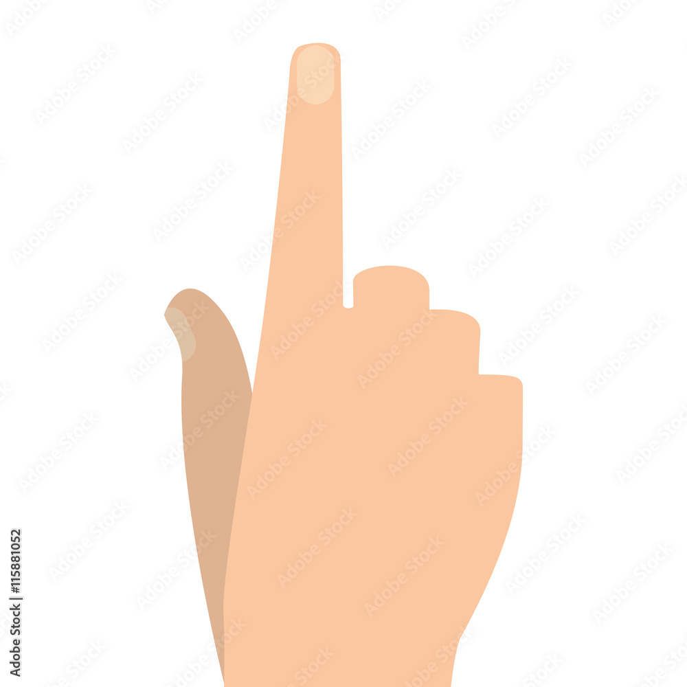 flat design hand pointing with index finger icon vector illustration flat design hand pointing with index finger icon vector illustration