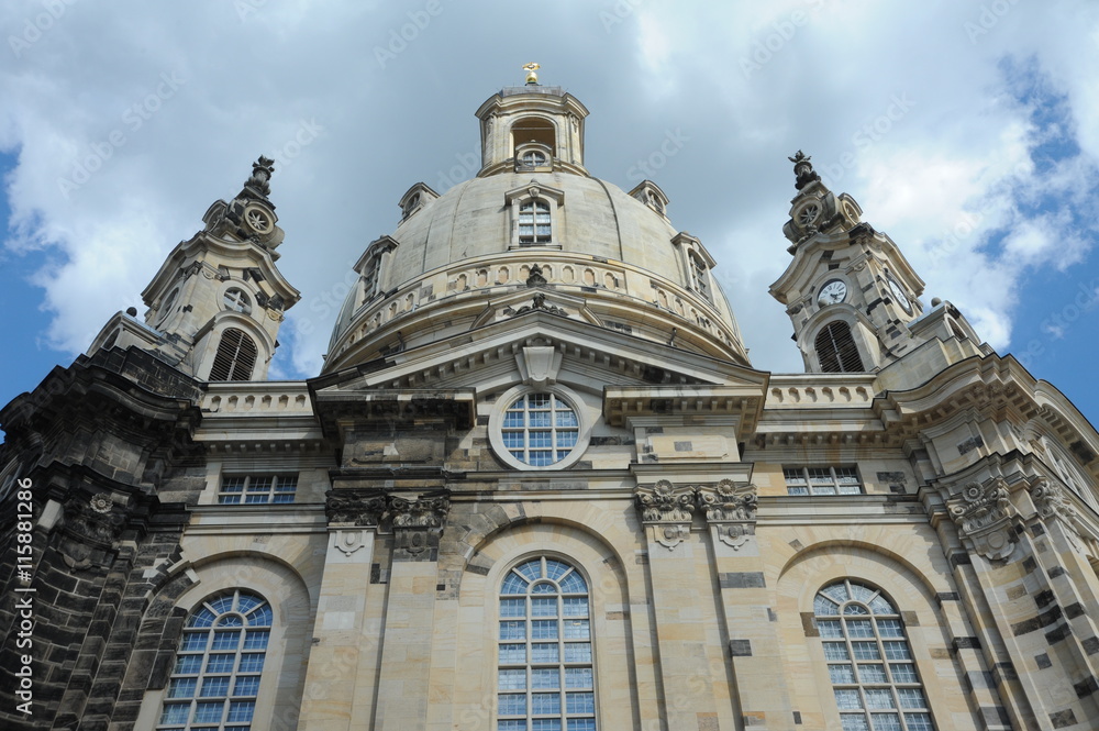 Die Frauenkirche in Dresden
