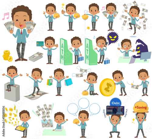 Wallpaper Mural Black schoolboy money Torontodigital.ca