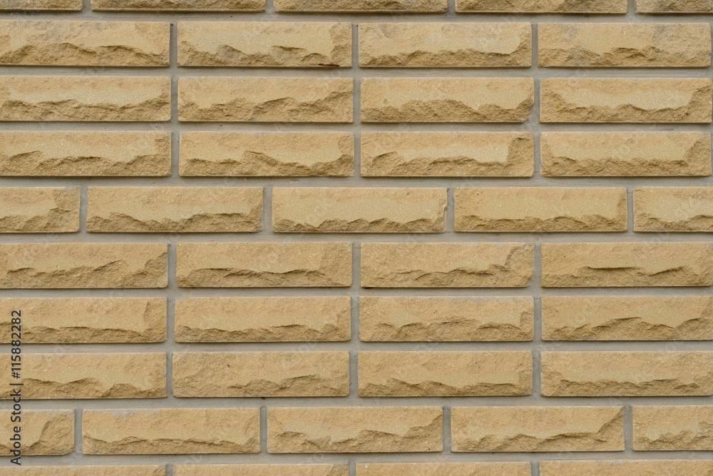 Fototapeta premium Brick texture with scratches and cracks