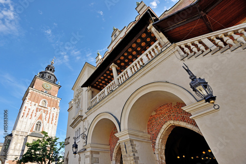 Old Town square in Krakow, Poland #115883006