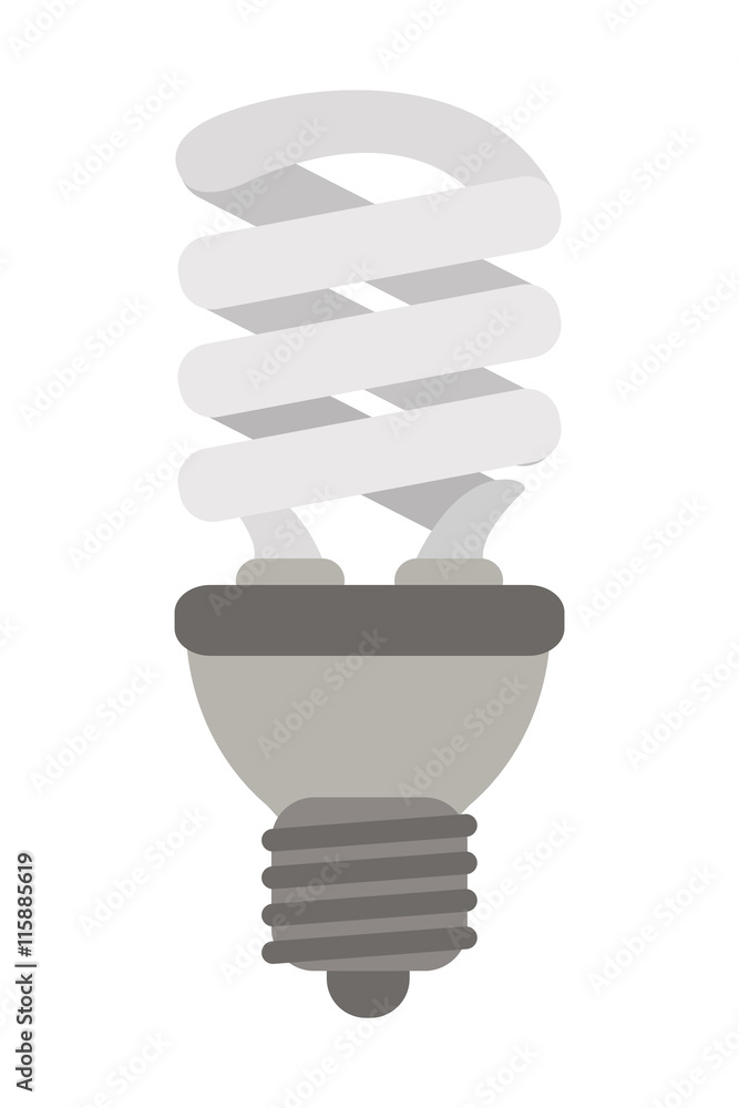flat design regular lightbulb icon vector illustration flat design regular lightbulb icon vector illustration