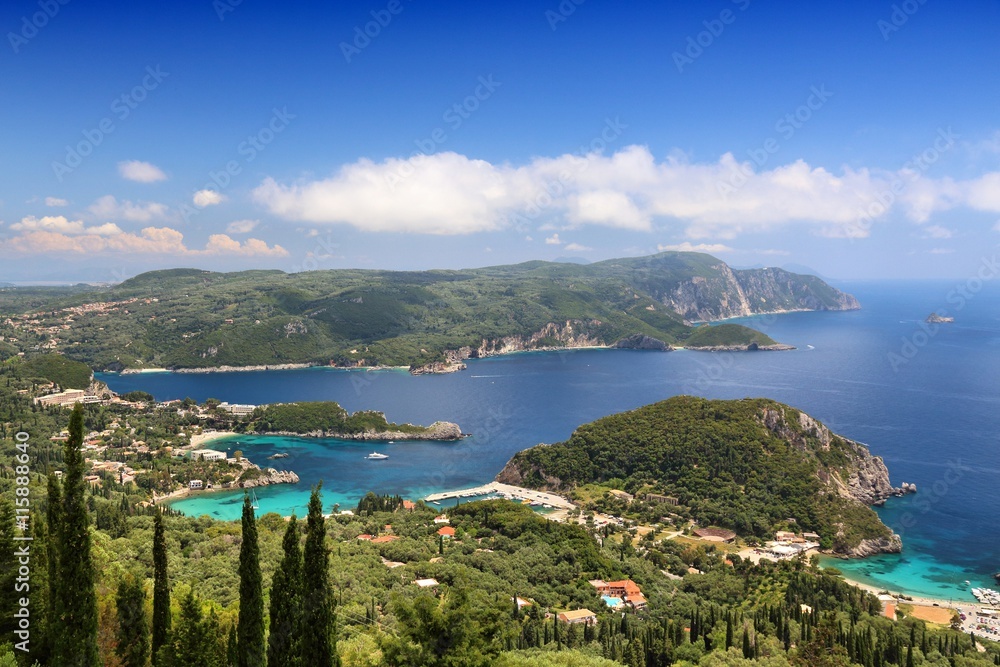 Corfu landscape - Paleokastritsa
