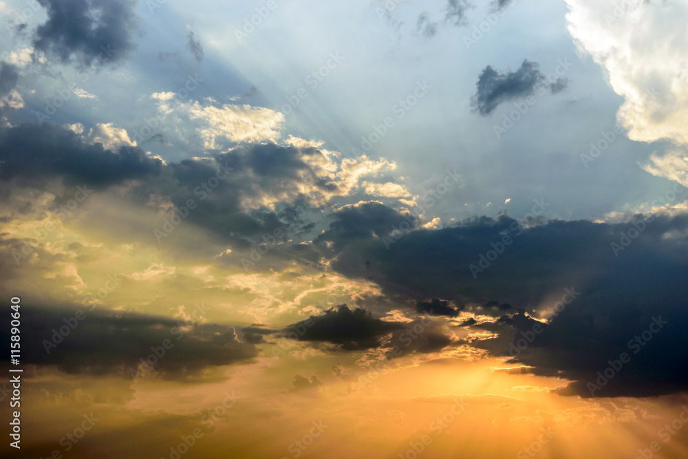 Obraz premium Evening Sky