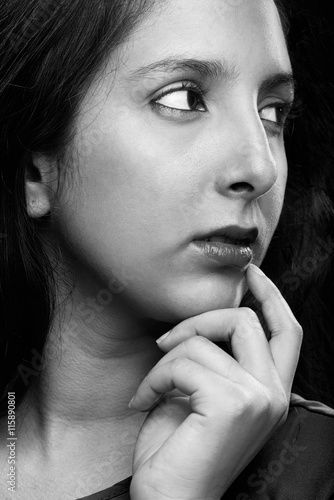 side of face young woman © PixieMe