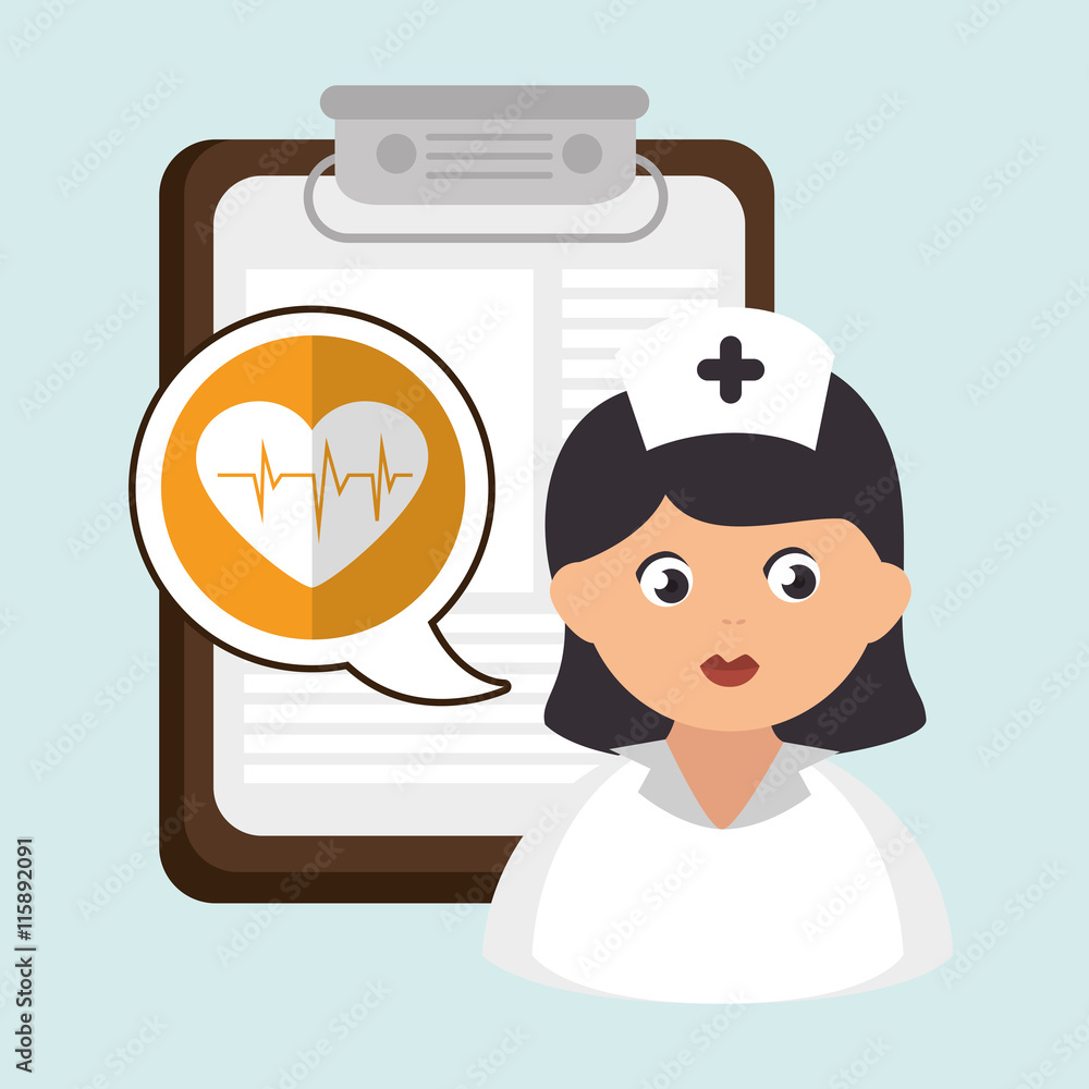 woman medical service icon isolated, vector illustration woman medical service icon isolated, vector illustration