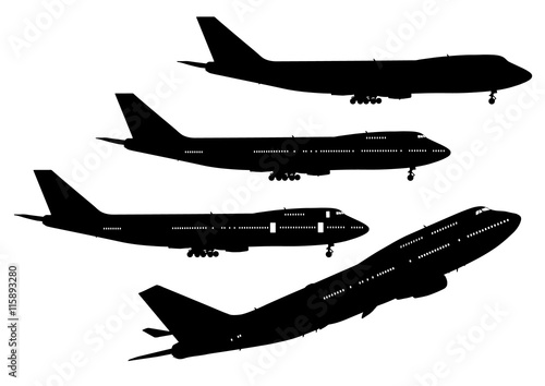 Airplane black collection